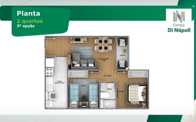 Locação, 2 dormitórios em Campo Di Nápoli - 16