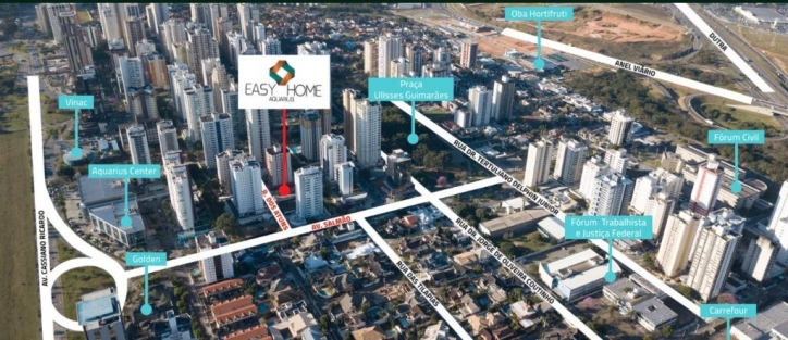 Venda, 2 dormitórios em Easy Home Aquarius - 14