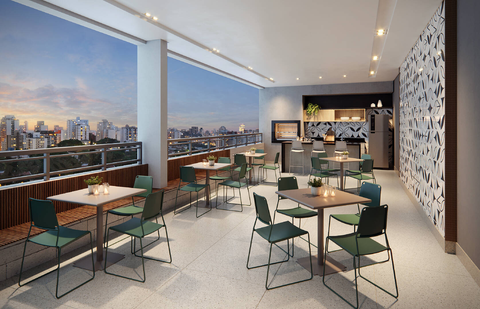 Venda, 1 dormitório em Quadria Jd Aquarius - 7