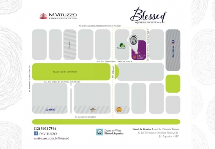 Venda, 3 dormitórios em Blessed Aquarius Exceptional - 2