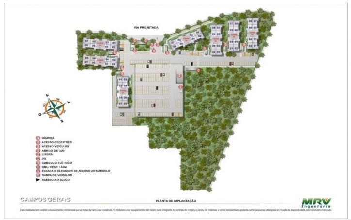 Venda, 2 dormitórios em Spazio Campos Gerais - 24