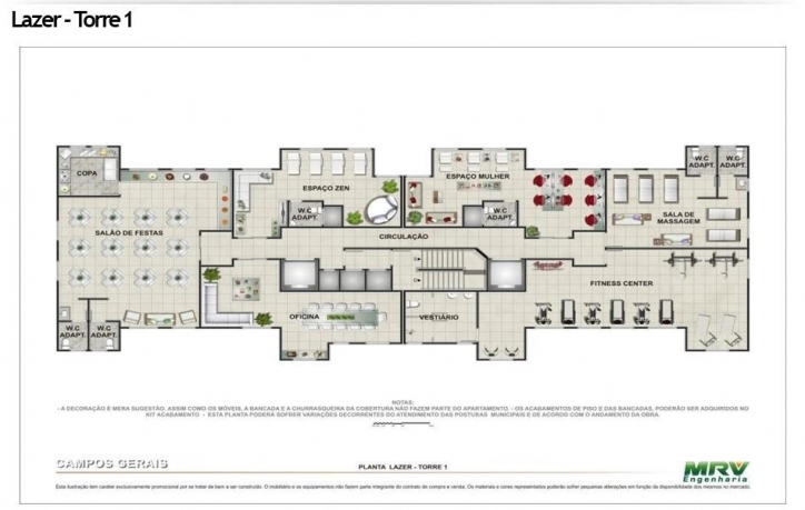 Venda, 2 dormitórios em Spazio Campos Gerais - 25