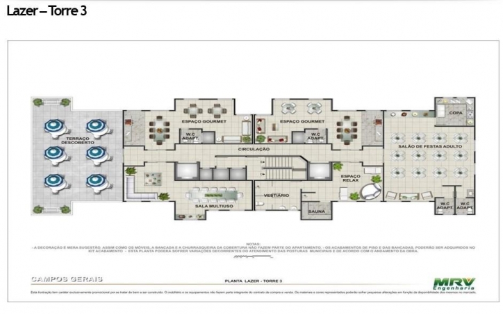 Venda, 2 dormitórios em Spazio Campos Gerais - 27