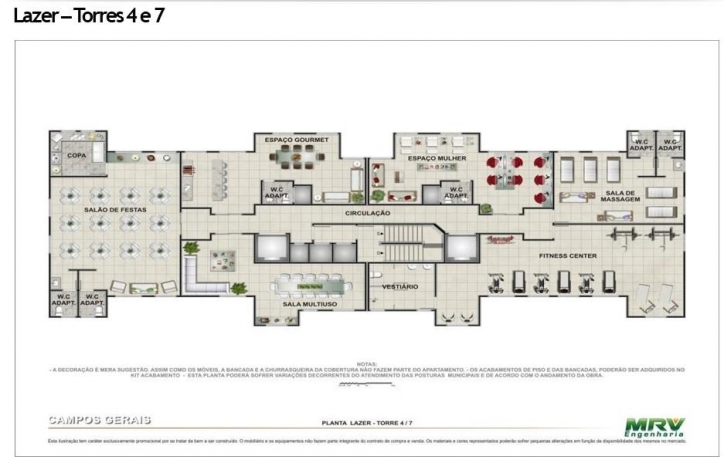 Venda, 2 dormitórios em Spazio Campos Gerais - 28