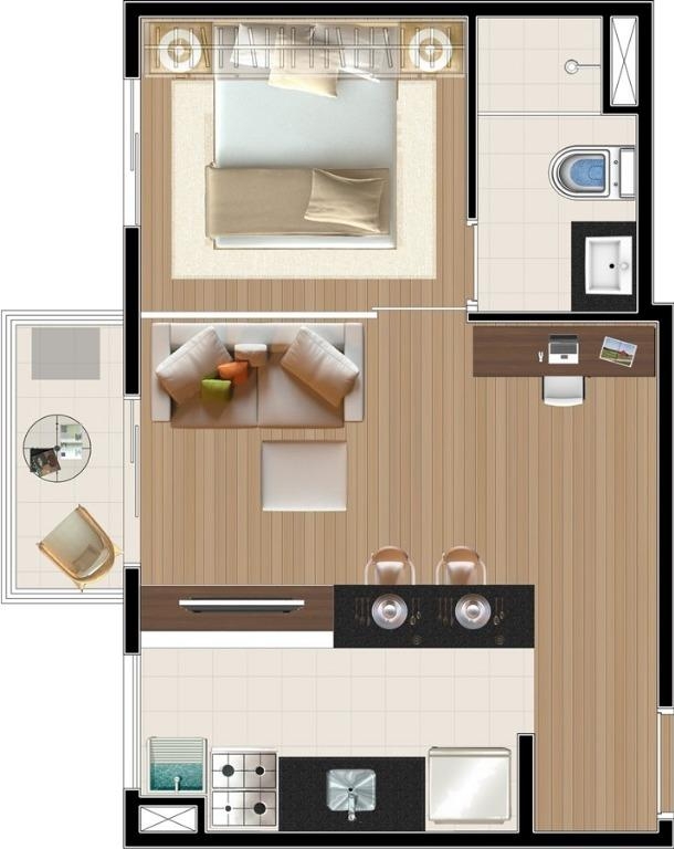 Venda, 0 dormitório em Smart Residence - 14