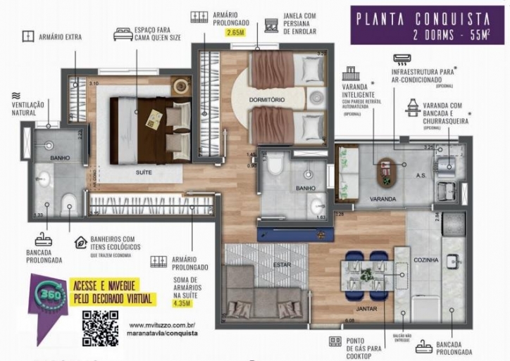 Venda, 3 dormitórios em Maranata Parque Industrial - 10