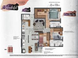 2 dormitórios para Venda em Wonder Cidade Jardim - 14