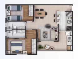 2 dormitórios para Locação em Flor de Umê - 25