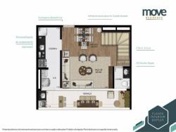 1 dormitório para Locação em Move Residence - 18