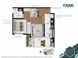 1 dormitório para Locação em Move Residence - 21