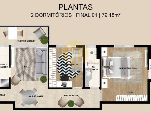 #LC776 - Apartamento para Venda em São José dos Campos - SP - 3