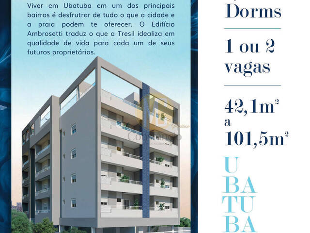 #LC892 - Apartamento para Venda em Ubatuba - SP - 1