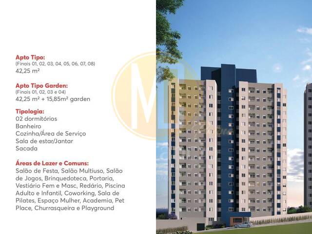 #LC1404 - Apartamento para Venda em São José dos Campos - SP - 2