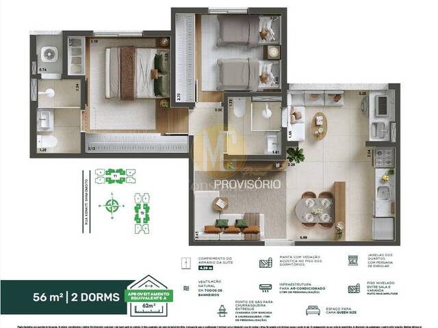 #AP1379 - Apartamento para Venda em São José dos Campos - SP - 3