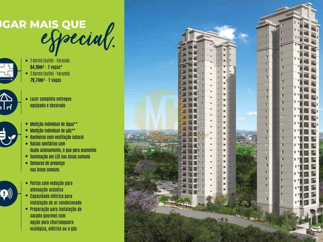 #AP1417 - Apartamento para Venda em Jacareí - SP - 2